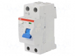RCD breaker | Inom: 40A | Ires: 100mA | Max surge current: 5000A | IP20