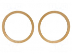 Spacer ring | MDF | 200mm | impregnated,varnished | 2pcs.