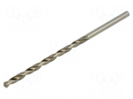 Drill bit | for metal | &Oslash;: 5.5mm | L: 139mm | high speed steel | blister