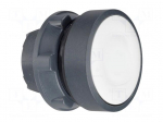 Switch: push-button | 22mm | Stabl.pos: 1 | white | ZB5AV,ZB5AW,ZBV6
