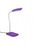 TRIO-Lighting Boa LED table lamp lilac gaismeklis