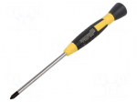 Screwdriver: precision | Phillips | PH1 | Blade length: 75mm | ESD