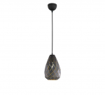 Trio-Lighting Onyx  1-pc E27 anthracite/gold piekaramā lampa
