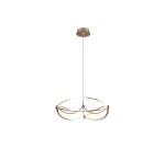 Trio Charivari LED piekarama lampa matt brass brushed steel 321210108 4017807461145