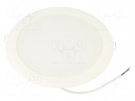 Lamp: LED downlight | 24W | 230VAC | neutral white | 110&deg; | 4000K | IP20