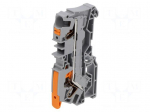 Splice terminal: rail | 2106 | 41A | 800V | push-in | grey | 0.5&divide;6mm2