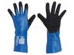 Protective gloves | Size: 8,M | blue | HPPE,nitryl,polyester | Dexcut