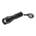 Uued tooted // Latarka LED CREE 10W z zoomem, 800lm, 3 x AAA, aluminiowa konstrukcja