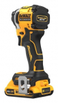 18v impact driver 3 gears; 208nm; trunk; 2x2ah
