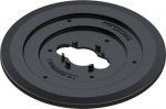 Support tile with large spindle fixation AVK