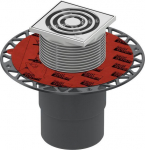 TECEdrainpoint S trap d110mm, vertical,100x100