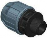 PP Compression adaptor 50x1" M Elysee