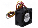 Fan: DC | axial | 24VDC | 40x40x20mm | 18.6m3/h | 42dBA | ball | 11000rpm