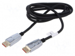 Cable | DisplayPort plug,both sides | PVC | DisplayPort 1.4 | 8K,HDR