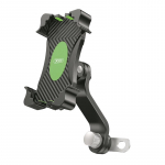 XO C118 Moto - Scooter - Quad bracket frame fix Smartphone Holder with rotate and angle adjust Black