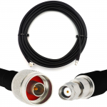 Rangeful RP-SMA Male / N Male 3m koaksiaalkaabel &mdash; elastne HF-400-UF (vastab LMR400 UF UltraFlex) HF400-RPSM-NM-3