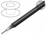 Wire: coaxial | RG214/U | stranded | Cu | PVC | black | 10.8mm