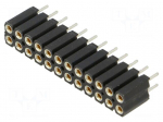 Connector: pin strips | socket | female | PIN: 24 | THT | 3A | 150V | BL 6