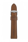Zeppelin leather strap brown, 22 mm