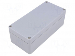Enclosure: multipurpose | X: 75mm | Y: 160mm | Z: 55mm | EURONORD | grey