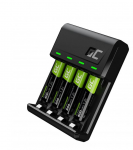 Green Cell VitalCharger Battery charger + 2x batteries AA / 2000mA and 2x batteries AAA / 800mAh