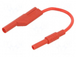 Test lead | 32A | insulated,with 4mm axial socket | Urated: 300V