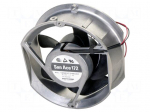 Fan: DC | axial | 24VDC | 172x150x51mm | 384m3/h | 60dBA | ball | 4100rpm