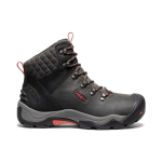 KEEN Women's Revel III Waterproof Winter Boot, Black/Rose, 6,5