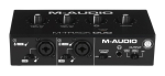 M-AUDIO M-Track Duo USB Audio interface Crystal preamplifier 16 bit 48 kHz Black