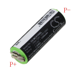 1200mAh for Moser ChroMini 1591,ChroMini 1591B,ChroMini 1591Q,Ermila Bella 1590
