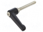 Lever | adjustable | Thread len: 63mm | Lever length: 63mm | GN 300.1