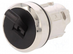 Switch: toggle | Stabl.pos: 1 | 22mm | black | Illumin: none | IP67 | Pos: 2