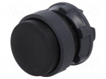 Switch: push-button | Stabl.pos: 1 | 22mm | black | Illumin: none | IP66