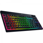 Razer | BlackWidow V4 Low-Profile HyperSpeed | Keyboard | Wireless | US | Bluetooth | Black | Orange Switches