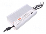 Power supply: switched-mode | LED | 600W | 30VDC | 25.5&divide;31.5VDC | IP65