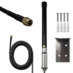 Qoltec 4G LTE antenna | 15dBi | omnidirectional | external | SMA | fibreglass