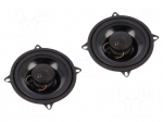 Car loudspeakers | two-way | 130mm | 100W | 80&divide;20000Hz | 4&Omega; | 45mm