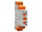 Automation module: timer | 0,1s&divide;3h | 20&divide;240VAC | 12&divide;240VDC | 50/60Hz