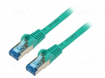 Patch cord | S/FTP | Cat: 6a | RJ45 plug,both sides | stranded | Cu | 1m