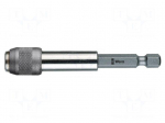 Holder | Socket size-inch: 1/4" | Kind of socket: C6,3mm,hexagonal