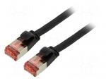 Patch cord | U/FTP | Cat: 6 | RJ45 plug,both sides | stranded | Cu | 2m