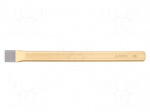 Cold chisel | flat | L: 300mm | Tipwidth: 26mm
