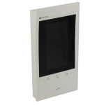 Classe 300EOS connected 2-wires / Wi-Fi white video internal unit with integrated Alexa voice assistant
