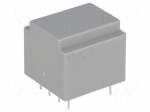Transformer: encapsulated | 0.5VA | 230VAC | 10.5V | 10.5V | 23.8mA