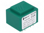 Transformer: encapsulated | 2VA | 230VAC | 15V | 20V | Mounting: PCB