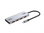 Gembird UHB-CM-U310-A4-01, 4-port USB-A 3.2 (Gen 2) Type-C hub