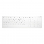 Contour Design Active Key Contour QuickClean Medical Keyboard Removable Cover Full-Size Wireless White DE C8112
