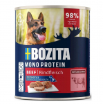 BOZITA Mono Protein Pate Beef - wet dog food - 800g