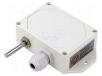 Converter: temperature | 24VDC | 24VAC | IN 1: Pt100 | 112x62x32mm
