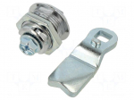 Lock | cast zinc | 24mm | Key code: T7 | Features: without key